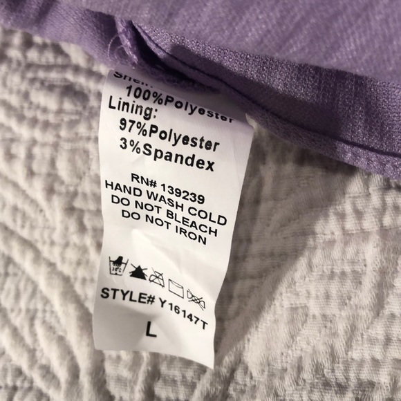 DO+BE Off the Shoulder blouse in Lavender - Picture 7 of 7